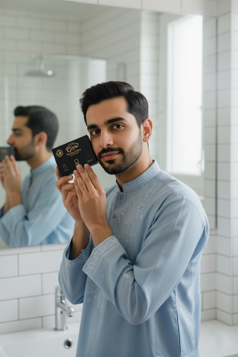 Pure Grow Soap – Natural Face & Body Cleanser | Chemical-Free | Brightening & Nourishing Formula